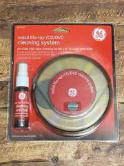 GE Radial Cleaning System for BluRay/DVD/CD Discs - Model 32597 - Sealed