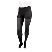 Juzo Naturally Sheer 2100 SHORT OT OPEN TOE Stockings 15-20 Compression Sz II 2