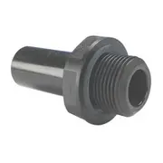 JG PLASTIC 12MM x 1/2" BSP STRAIGHT MALE STEM ADAPTOR. PM051214E