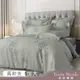 Tonia Nicole 東妮寢飾 綠絲繡100%高紗支長纖細棉印花被套床包組(加大)