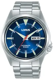 Lorus sport man Mens Analog Automatic Watch with Stainless Steel bracelet Blue