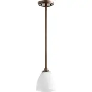Quorum International 3127-86 Jardin Mini Pendant Oiled Bronze
