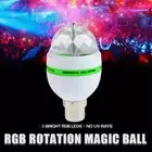 Magic 3W LED B22 E27 Crystal Ball Stage Light Bulb Rotating Bulb Disco Lamp
