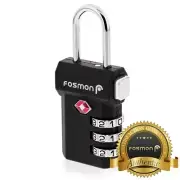 [TSA Approve] 3 Digit Combination Travel Bag Suitcase Luggage Lock Padlock Reset