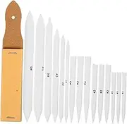 16-Piece Art Blending Stumps Set Eraser Pencil for Dry Erase Boards Sketching