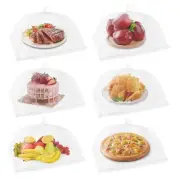 6 Pack Large Collapsible Food Cover Pop Up Food Tents Mesh Food Covers