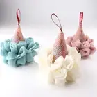 Bath Mesh Brush Exfoliating with Lanyard Body Wash Bath Mesh Brush Pe