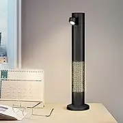 MAGNIFICA LUCE Cordless Rechargeable LED Table Lamp, Dimmable Bedside & Desk Lamp with Touch Control, 3000K-5000K Warm/Cool Light for Reading (Black)