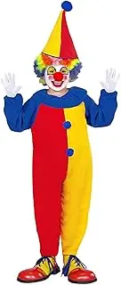 WIDMANN 36068 Clown Children's Costume, Multicoloured, 104 cm / 2-3 Years