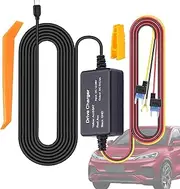 Hardwire Kit Dashcam | Dashcam Charger Cord | Multi-Purpose Battery Adapter | Extension Cord Cable for Car Driving Recorder | Continuous Power Supply for Dash Cameras