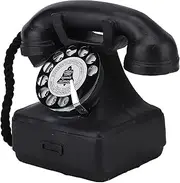 Eosnow Old Telephone, Surface Smooth Retro Phone Props Phones Cheap Landline with Answerphone 1970s-style for Home Cafes for Take Pictures Cosplay