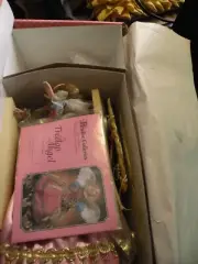Paradise Galleries Treasury Collection Premier Porcelain Doll TREETOP Angel NIB