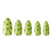 [PAINTLAB] Holy Guacamole Press On Nails