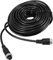 Alipis Backup Camera Extension Cable Pin Dash Cam Extension Cord for Reverse Camera Double Shielded Design for Reliable Performance for Vehicle Monitoring Systems