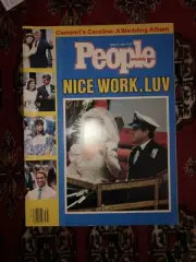 People Magazine August 4, 1986 Camelot's Caroline Prince Andrew Weds M1979