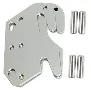 2 PCS Universal Wood Bed Rail Hook Plates for Beds Frame Bracket 2 Pcs