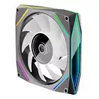 120mm ARGB Case Cooler Fan 4pin PWM Silent Chassis Cooling Fan(Black REGULAR) HO