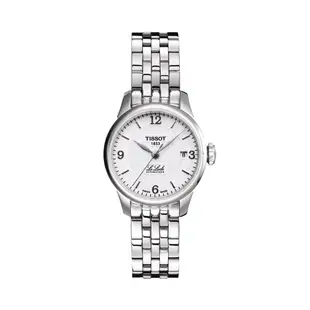 TISSOT Le Locle Lady 藝術時尚機械女錶(T41118334)-銀