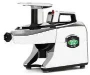 Tribest Greenstar Elite GSE-5050 Jumbo Twin Gear Slow Masticating Juicer Chrome