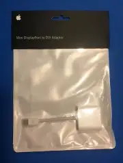 NEW OEM Apple MAC MB570Z/A Mini DisplayPort to DVI Video Adapter Converter NIB