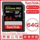 SanDisk 64GB EXTREME PRO SD UHS-II 記憶卡 讀300M 寫260M 64G SDXC【APP下單最高22%點數回饋】