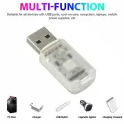 Car Mini USB LED Mood Light Key Neon Atmosphere Lamp N2G8 Ambient I4H0