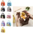 Stereoscopic Vision 3D Printed Pattern Lunch Bag Thermal Bag Kids