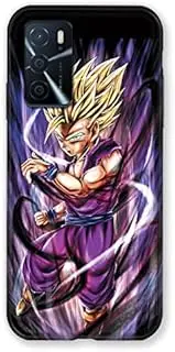 Oppo A16 / A16S Manga Dragon Ball Sangohan Purple Case Cover
