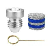 3 Pieces 1.1 mm Foam Cannon Orifice Nozzle and Foam Maker，Replacement Thread ...