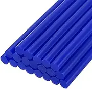 uxcell Mini Hot Glue Gun Sticks 4-inch x 0.28-inch High Sticky Hot Glue Sticks for Glue Gun, Lake Blue 30pcs