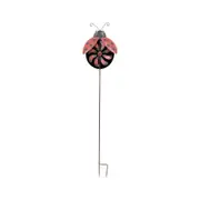 Willow & Silk Metal 150cm Lady Bird Wind Spinner Garden/Yard/Outdoor Stake/Decor