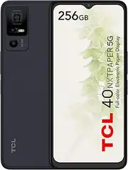TCL 40 NXTPAPER 5G Smartphone, 5G, 6.6 inch, Higher Eye Comfort (Display 90Hz, 12GB (6+6) - 256GB, Expandable MicroSD, Dual SIM, 50MP Camera, 5000mAh Battery, Android 13.) Startlight