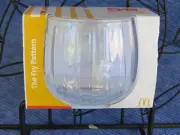 MCDONALDS WOBBLING GLASS THE FRY PATTERN 50 YEARS OF MACCA'S WOBBLE COKE
