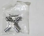 Swagelok 316L-8TB7-4 Fitting 316L SS TUBE BUTT WELD UNION TEE 1/2 IN OD