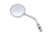Mini Round Mirror Left Side Only fits Harley Davidson