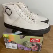 Vans Crockett High Quasi Off White Brown - Size 9.5