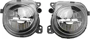 1 Pair LED Light Car Front Fog Light Lamp LED with LED Bulds 63177311293 63177311294 Compatible for BMW 5 Series F07 F10 F10 F11