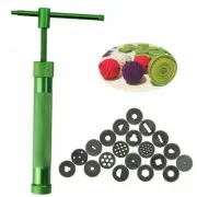 Decorating Cake Extruder Polymer Clay Sugar Sculpting Gun DIY Tool Kit