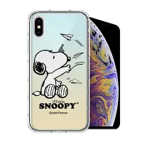 在飛比找Yahoo奇摩購物中心優惠-史努比 SNOOPY 授權 iPhone Xs Max 6.