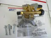 308653009 Homelite BRASS HEAD 3100 psi Pressure Washer Pump REAR PIPE CONNECTION