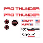 1982 Huffy Pro Thunder BMX decal set