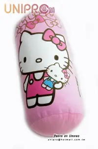 在飛比找樂天市場購物網優惠-【UNIPRO】Hello Kitty Q版 圓柱枕 圓筒抱
