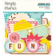 Simple Stories ~ RETRO SUMMER ~ Journal Bits