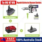 For Ryobi ONE+ Ozito 18V Li-on Battery Adaptor To Dyson V7 V8 V6 Vacuum Adapter