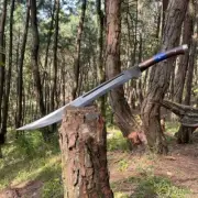 Custom Handmade Carbon Steel Balde Chopper Viking Kukri Sword | Hunting Sword