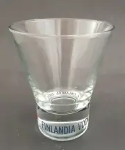 FINLANDIA VODKA elk martini glass.