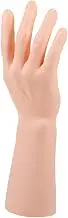 Male Hand Mannequin Display Holder for Rings Realistic Skin Tone Jewelry Stand Hand Model for Retail and Home Decor for Bracelets and Watches