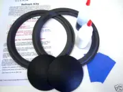 JBL LE8 - 8" Woofer Refoam Kit - Speaker Foam Repair with shims & dust caps!