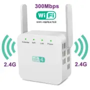 WIFI signal Booster Range Wireless Extender Repeater Amplifier 300Mbps