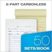 **Adams General Purpose Sales Book Carbonless (Pack Of 10) (DC3510)** The book